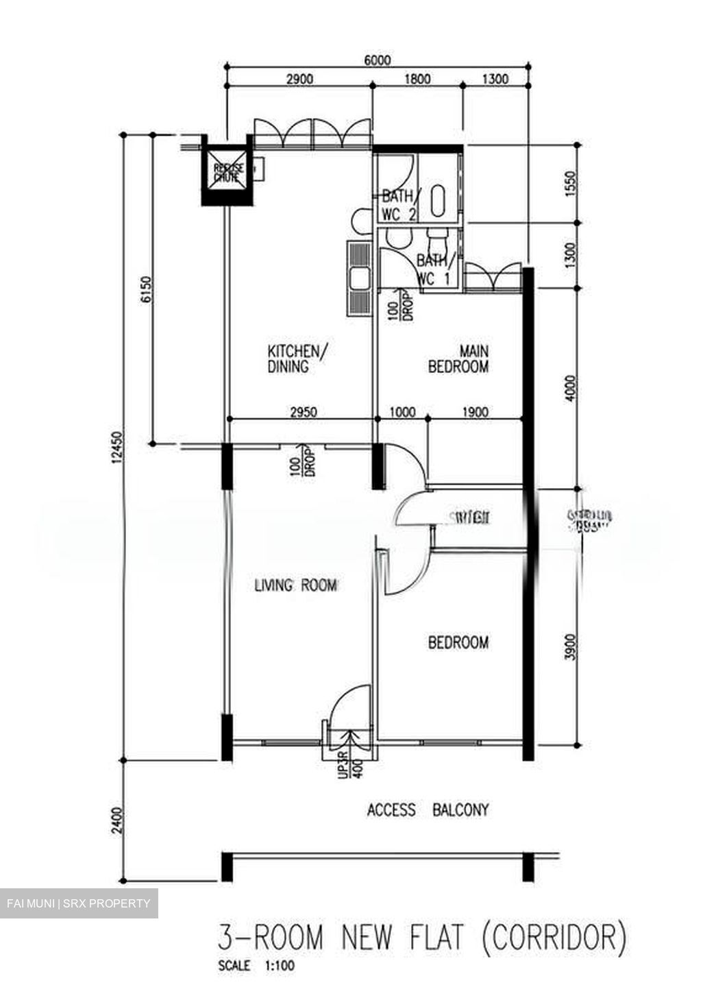 Blk 45 Chai Chee Street (Bedok), HDB 3 Rooms #576764131